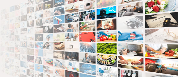 电视视频流、多媒体墙图片下载