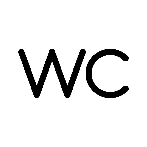 WC轮廓图标。厕所的标志。厕所轮廓的迹象。图片下载