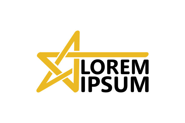 星形标志模板设计矢量图片下载