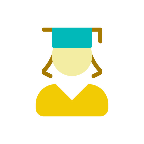 女学生平色ui图标图片下载