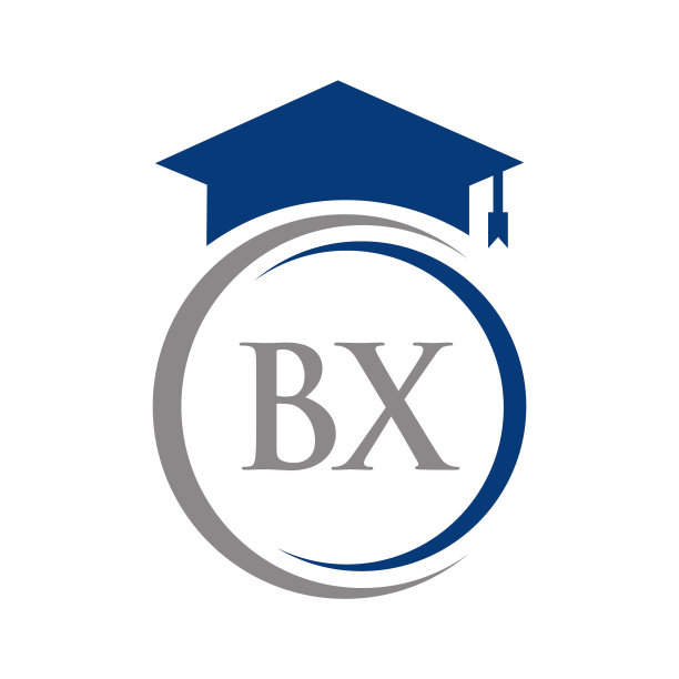 字母bx教育标志理念与教育图片下载