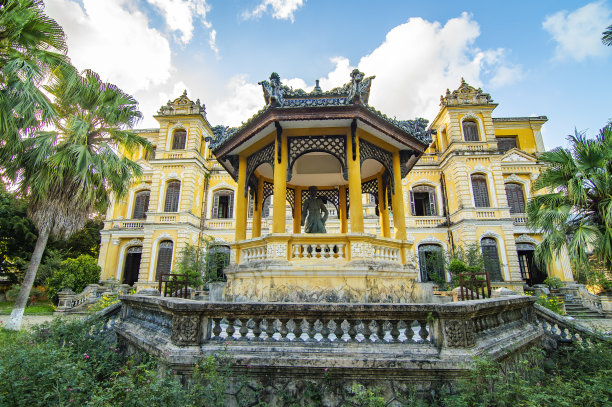 越南，顺化城和顺化城的景色。皇帝宫殿，顺化省，越南图片下载