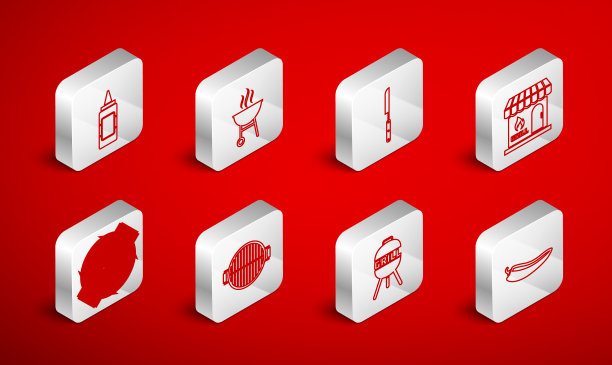 设线辣椒辣椒豆荚烧烤架图片下载