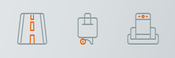 在机场跑道设置直线金属探测器图片下载