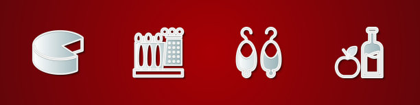 奶酪大理博物馆耳环和苹果酒图片下载