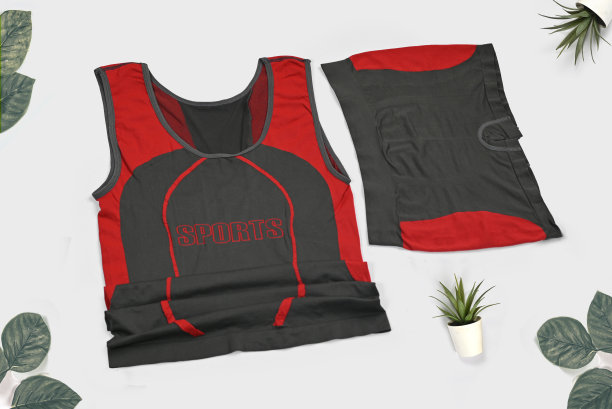 无袖衬衫和拳击短裤套装图片下载