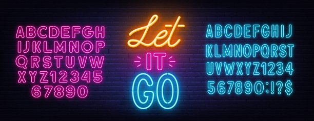 让它在砖墙背景上发光图片下载