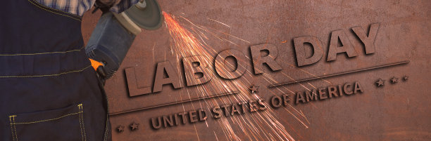 劳动节放假概念。美国图片下载