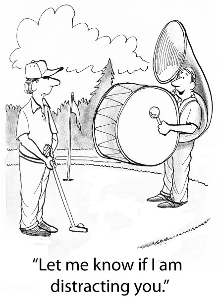 心烦意乱的高尔夫球手图片下载