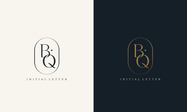 优质bq标志字母与黄金圈框架图片下载
