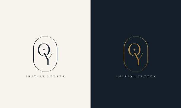 优质oy标志字母与黄金圈框架图片下载