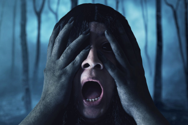 可怕的恶魔之手，万圣节主题图片下载