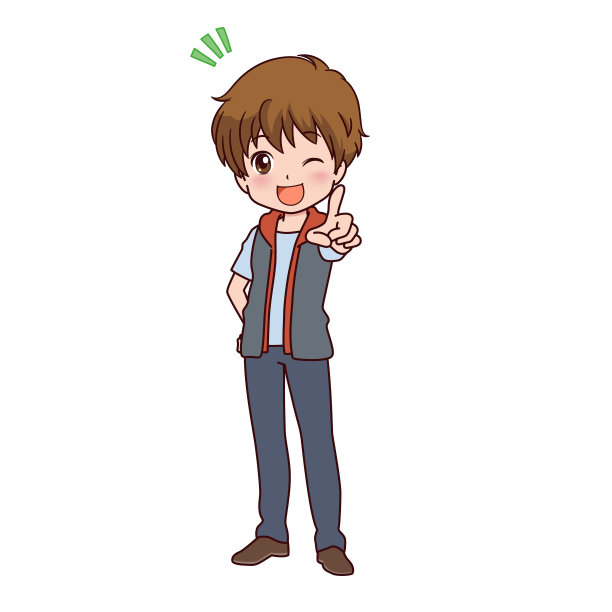 男孩各种姿势的剪辑艺术图片下载