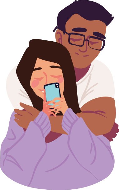 自拍的可爱情侣图片下载