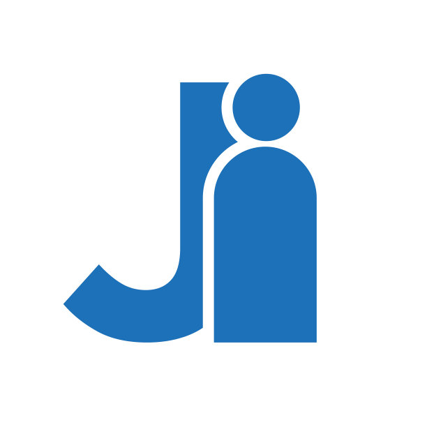 字母j人标志设计概念模板为图片下载