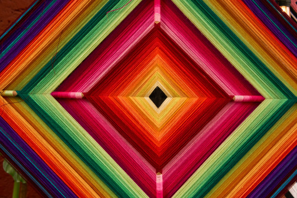 民族装饰设计模板。部落矢量无缝彩色图案。抽象几何设计元素。图片下载