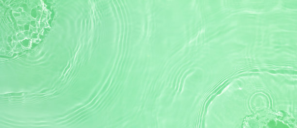 旗帜背景透明碧绿清澈水波表面纹理图片下载