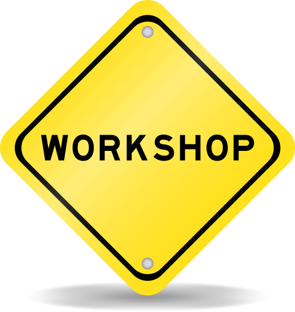 黄色带字运输标志图片下载