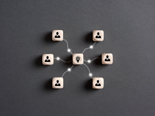 联合项目和集中团队的努力在一个新的想法。图片下载