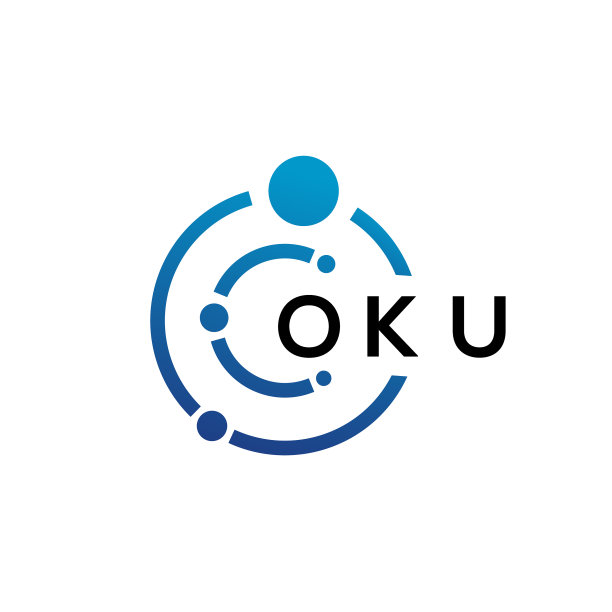 OKU字母科技标志设计图片下载