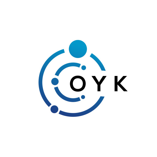 OYK字母科技标志设计图片下载