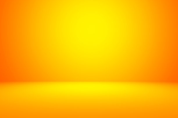 抽象的橙色房间背景。空房间的背景。图片下载