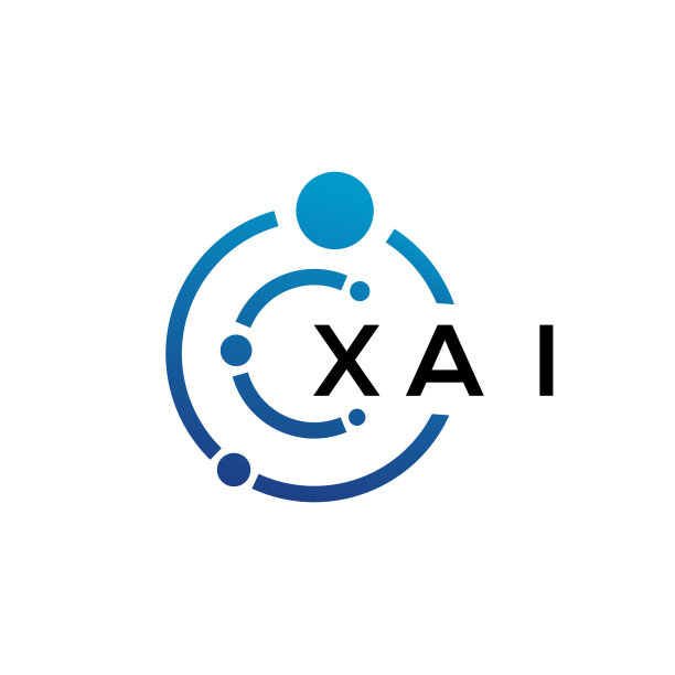 XAI字母科技标志设计图片下载