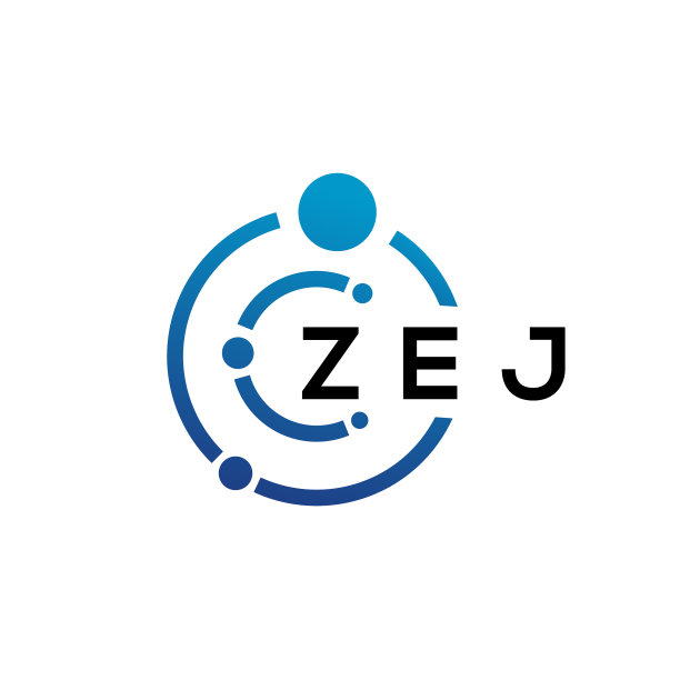 字母ZEJ科技标志设计图片下载