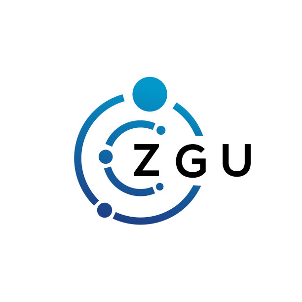 ZGU字母科技logo设计图片下载