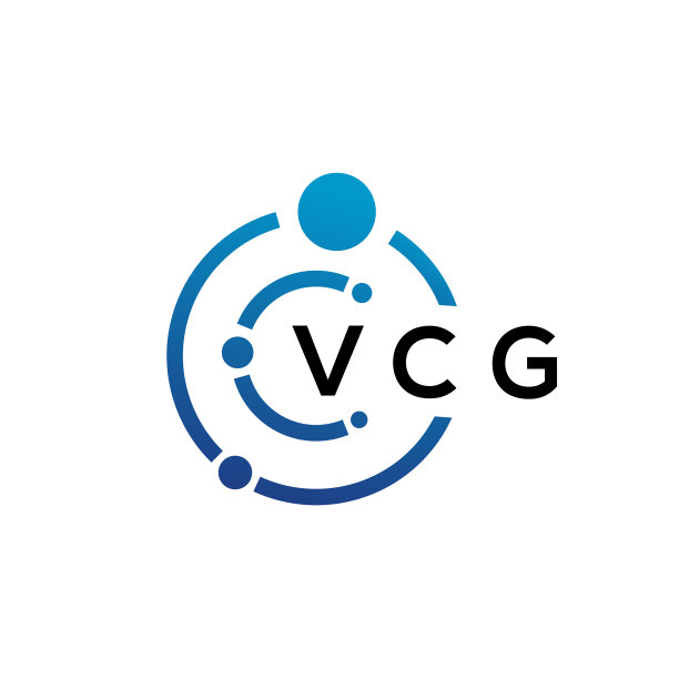 VCG字母科技标志设计图片下载