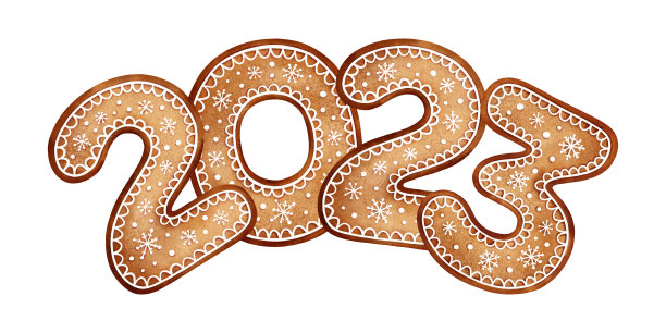 姜饼2023新年数字图片下载