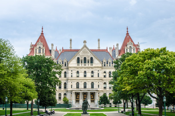 纽约州议会大厦在奥尔巴尼图片下载