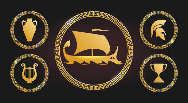 希腊符号集图片下载