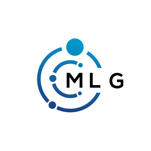 MLG字母科技白色标志设计图片下载