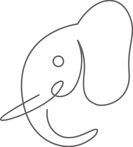 大象图标logo设计图片下载