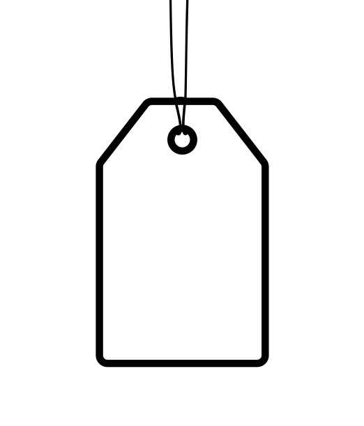 价格标签线图标。价格标签销售标志标签线黑色图标在白色背景图片下载