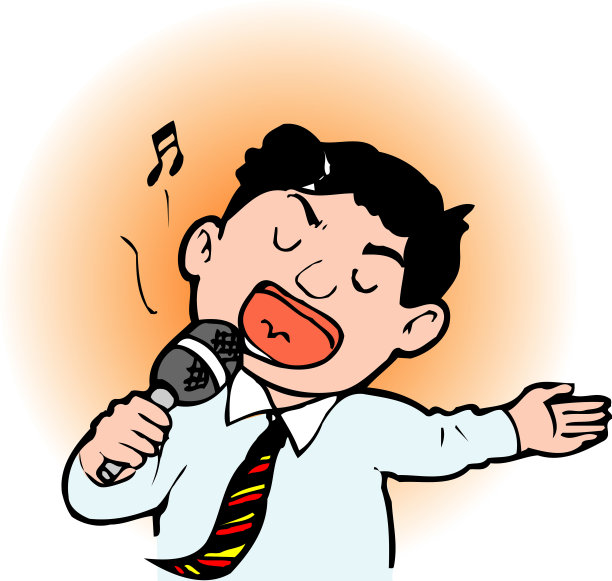 人唱卡拉ok图片下载