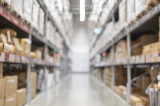 大的库存。仓库货物库存为物流配送banner后台。仓库的透视视图图片下载