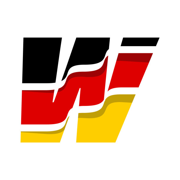 德语字母旗w图片下载