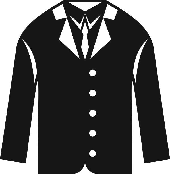 服装学校图标简单的男孩制服图片下载