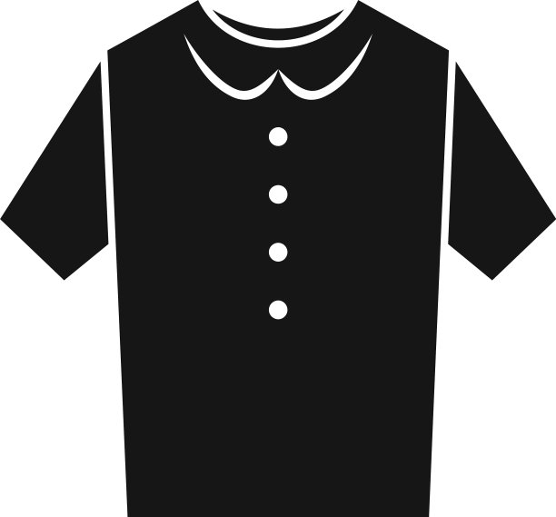 干净的衬衫图标简单的时尚西装图片下载