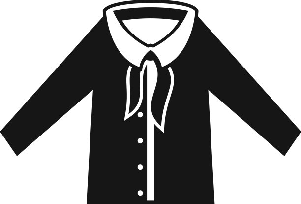 衬衫时尚icon简单服装制服图片下载