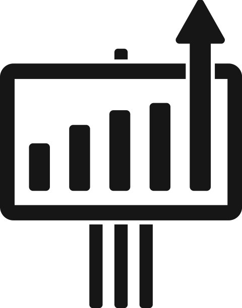 生长旗帜图标简单的生态地球图片下载