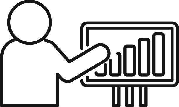 经理教训图标大纲可持续图片下载