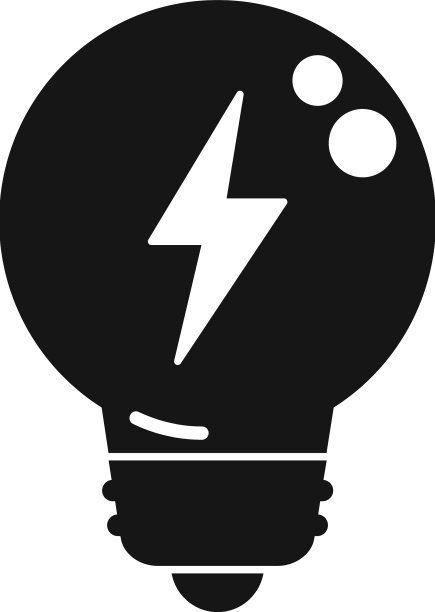 灯泡图标能耗简单智能图片下载