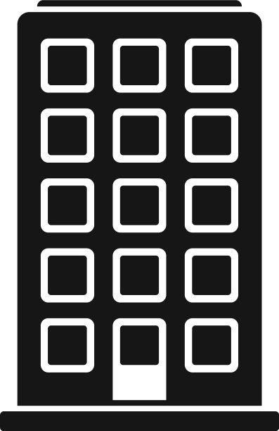 建筑代理图标简单服务支持图片下载