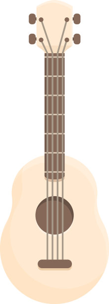 拉丁尤克里里图标卡通声学艺术图片下载