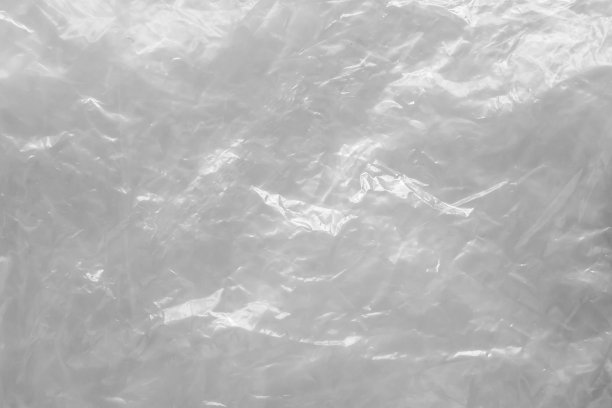 透明塑料袋质地的白色背景图片下载