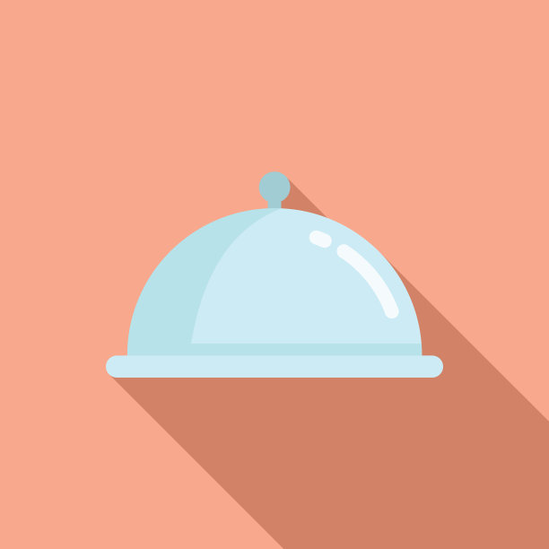 航空公司食品托盘图标平坦的飞机推车图片下载