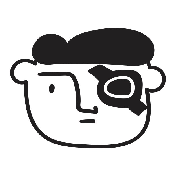 带着眼罩的年轻人的脸。图片下载